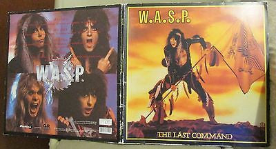 W.A.S.P. LP, The Last Command, Numbered Yellow Vinyl, RARE, 2003 GMR, Bonus,Wasp