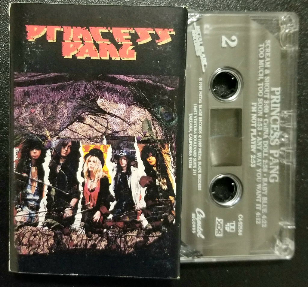 Princess Pang Self-Titled, S/T, Same 1989 Cassette Metal Blade / Capitol