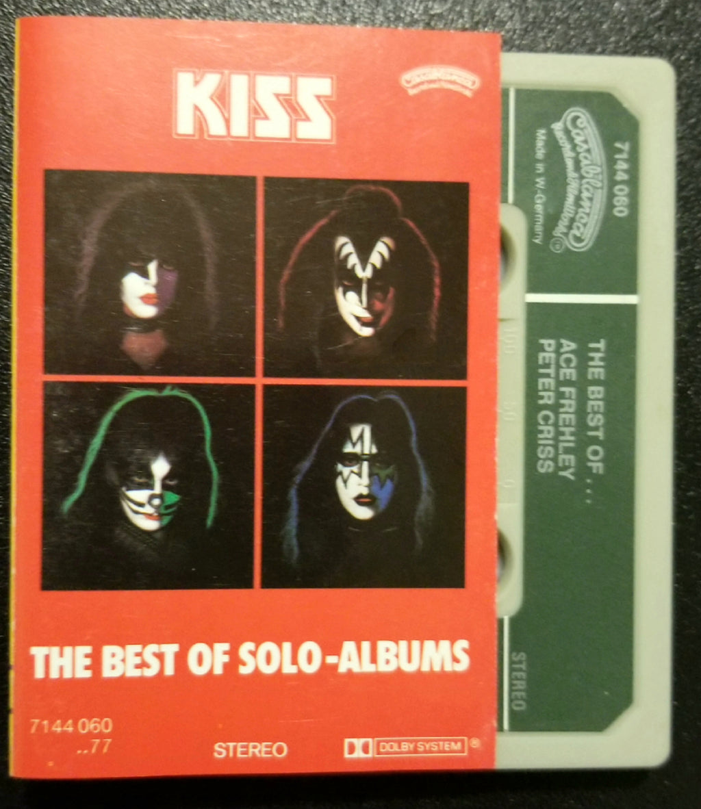 KISS The Best of Solo Albums Cassette