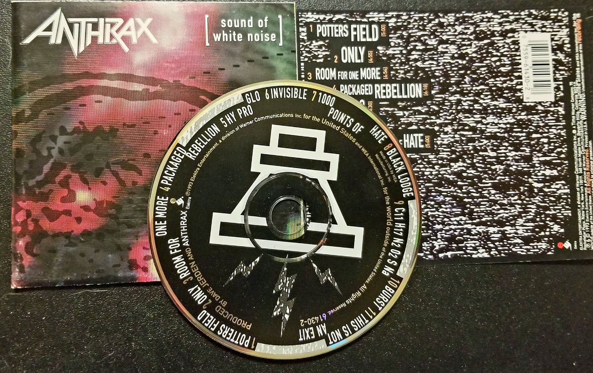 ANTHRAX SOUND OF WHITE NOISE 1993 CD ARMORED SAINT