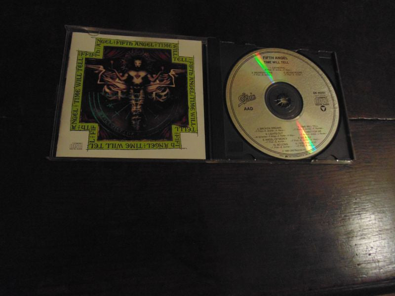 Fifth Angel, Time Will Tell, Original 1989 Pressing, Alice Cooper, TKO