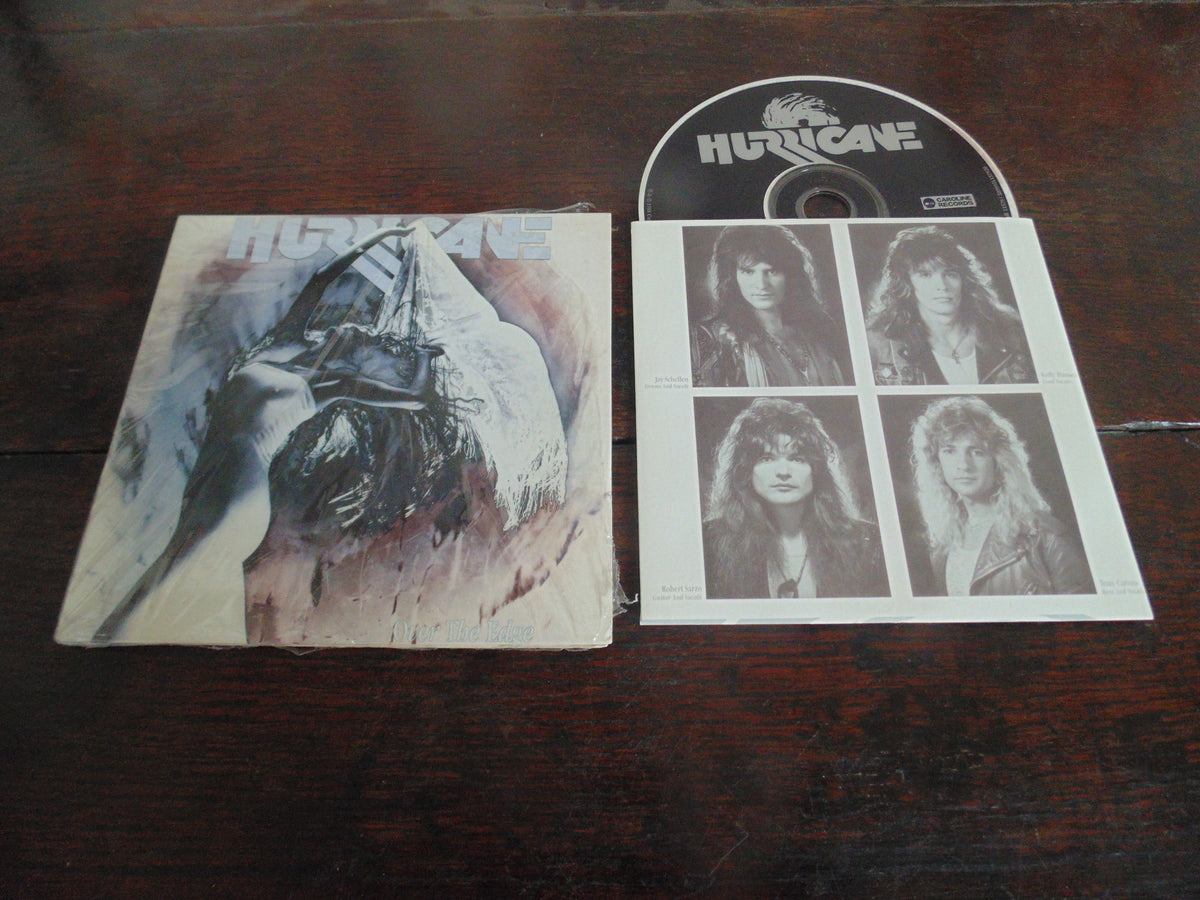 Hurricane CD, Over the Edge, Mini-LP Replica, MINT, Foreigner, Remastered