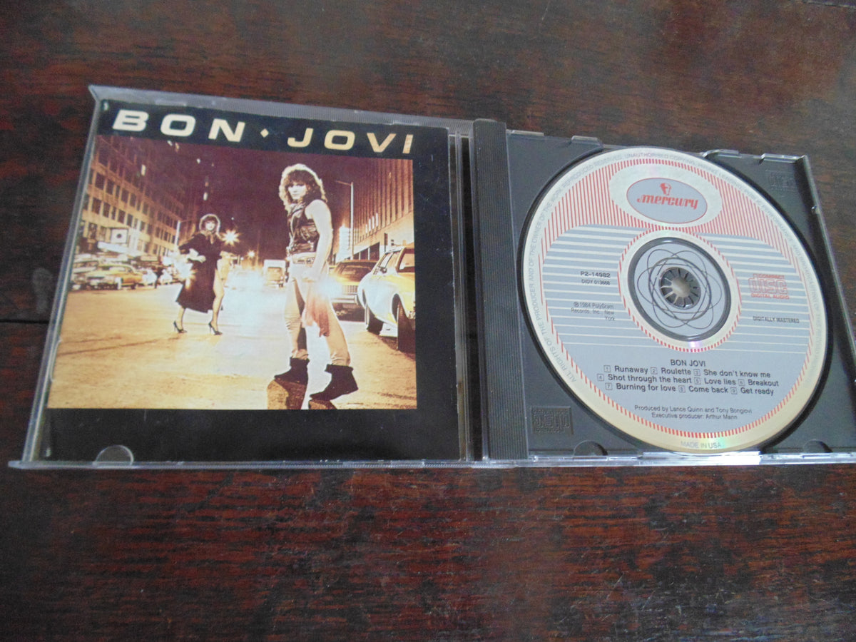 Bon Jovi CD, Self-titled, S/T, Same, Runaway