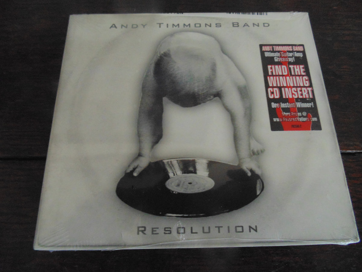 Andy Timmons CD, Resolution, Danger Danger, Digi 2006 NEW