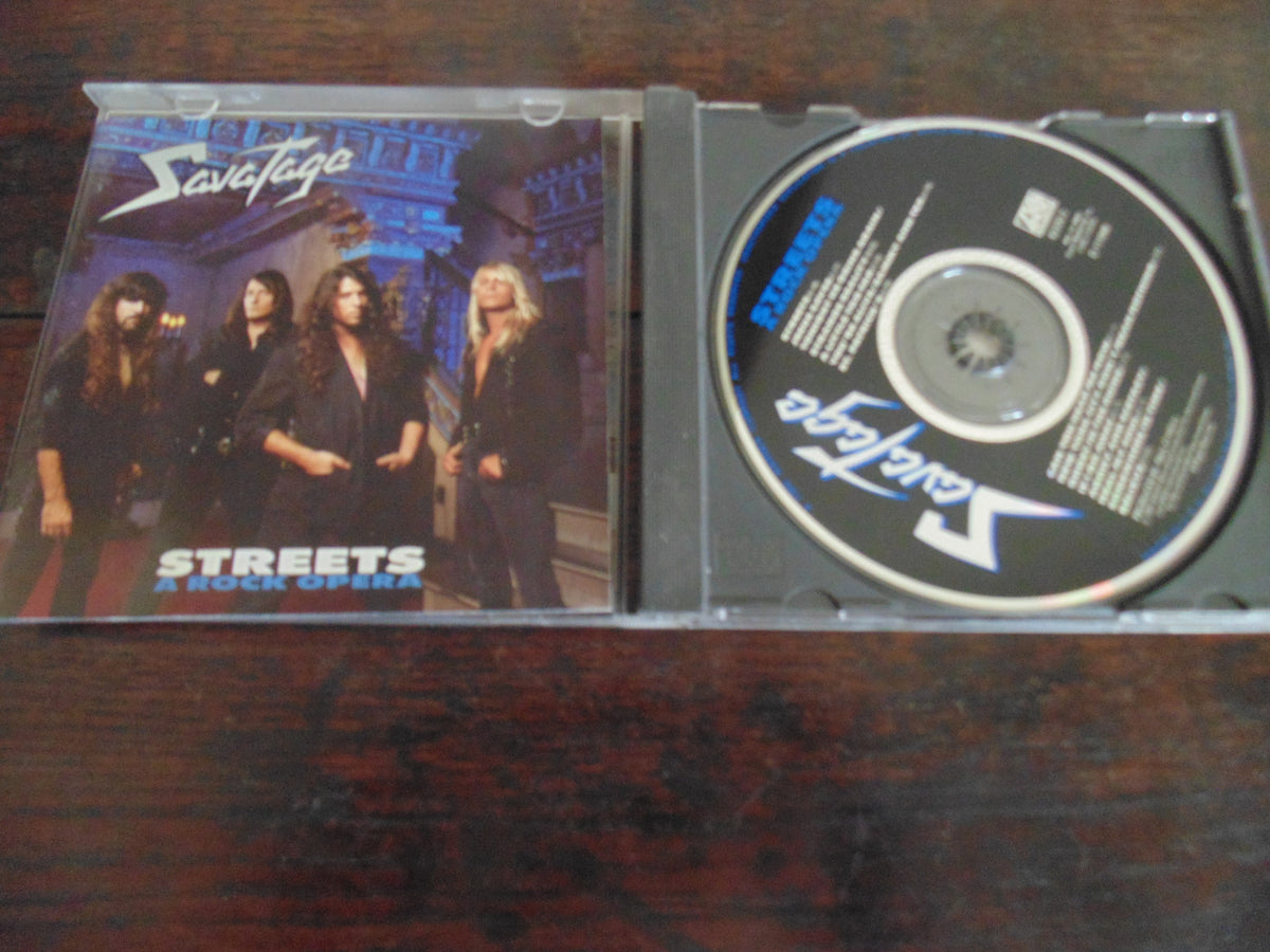 Savatage CD, Streets A Rock Opera, Trans Siberian, Dr Butcher, BMG Pressing
