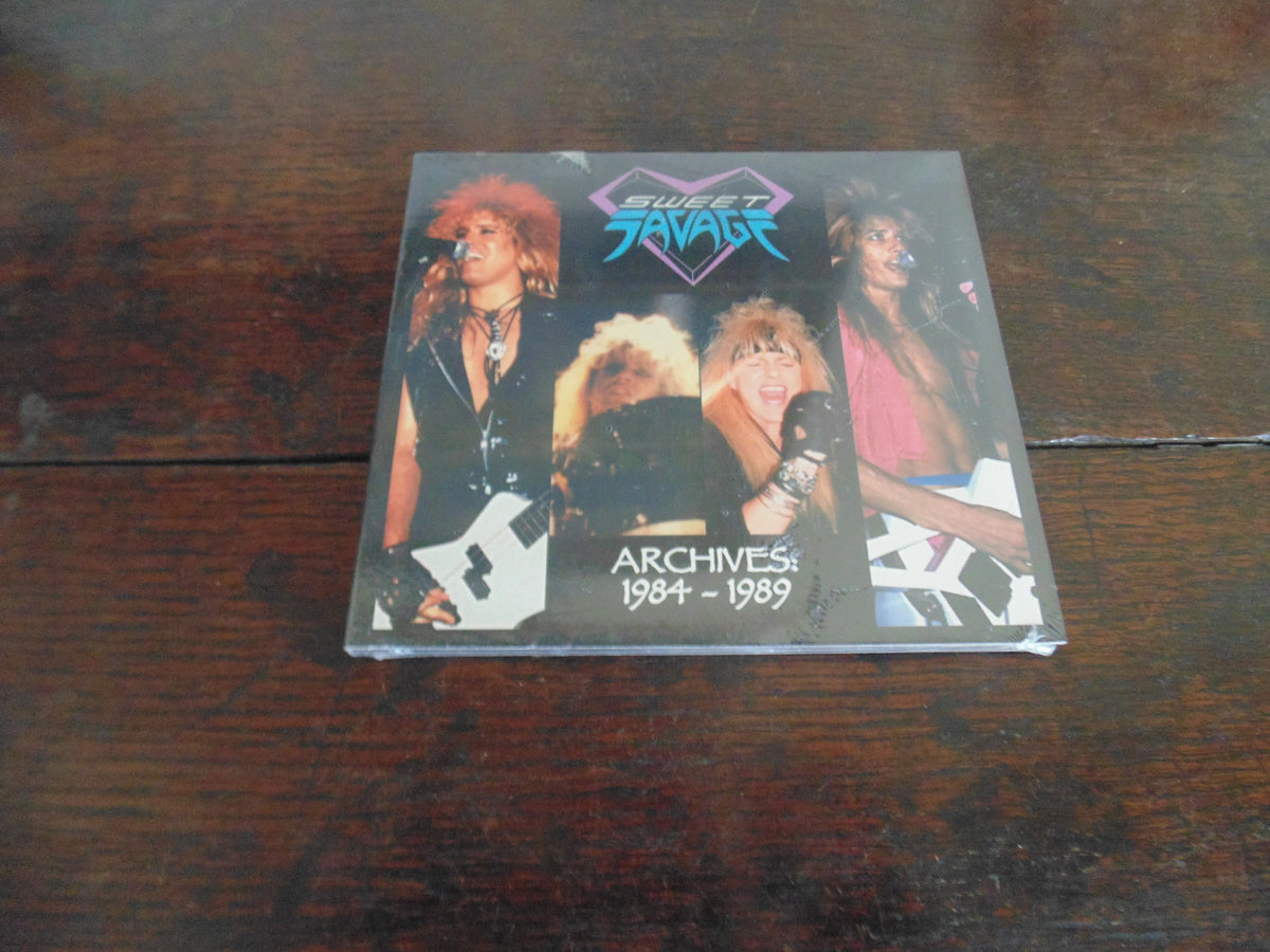 Sweet Savage CD, Archives 1984-1989, EP, Live, Joey C Jones, Dana Strum, NEW