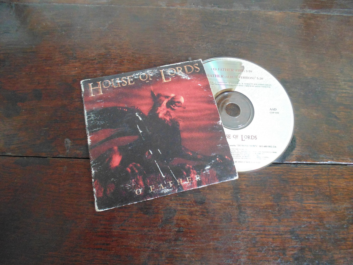 House of Lords CD, O Father, CD single, Rare, Giuffria, Angel