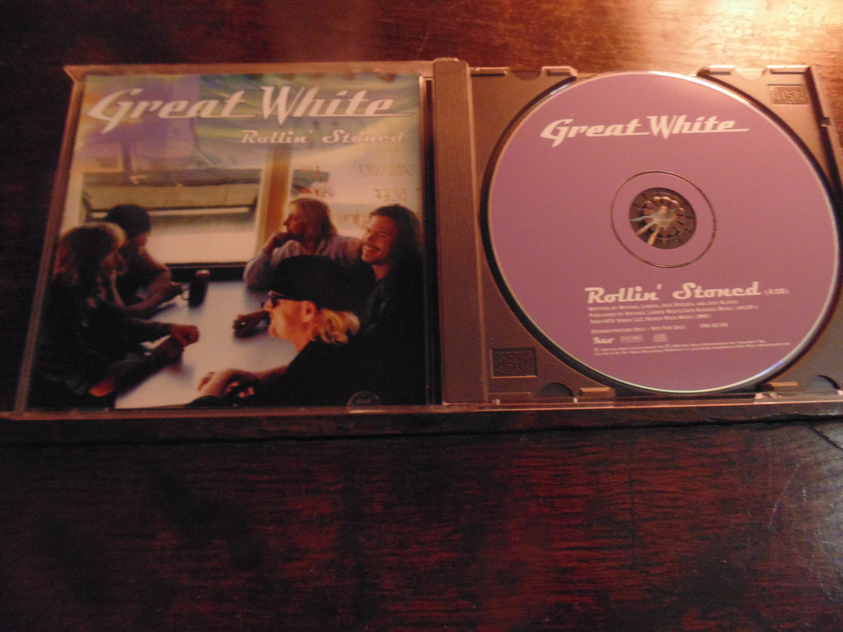 Great White CD, Rollin Stoned, CD Single, Portrait