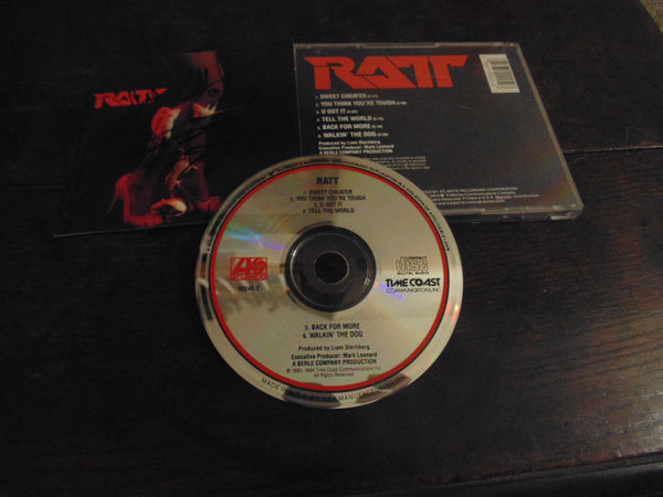 Ratt CD, Self-altd, S/T, Same, Debut Album, Stephen Pearcy