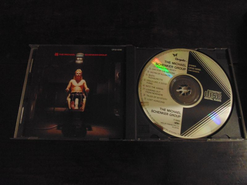 The Michael Schenker Group CD, Self-titled, S/T, Same, Japan