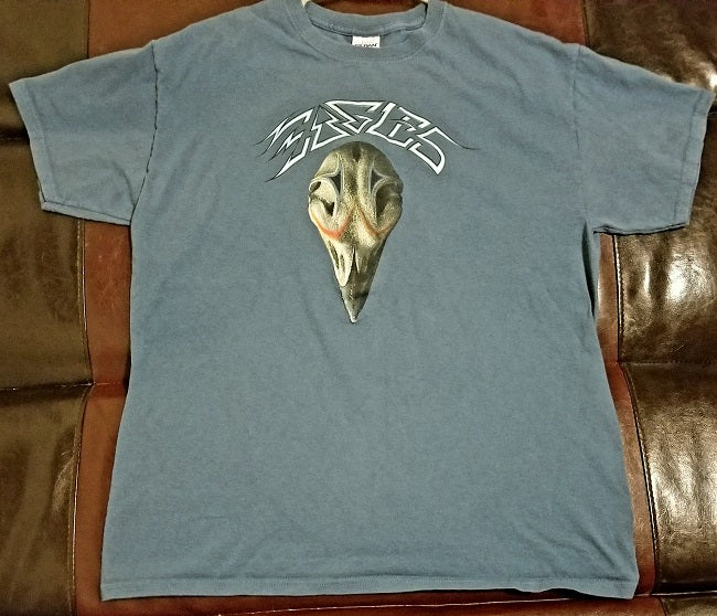Eagles Distressed Skull - Greatest Hits T-Shirt Men's Large