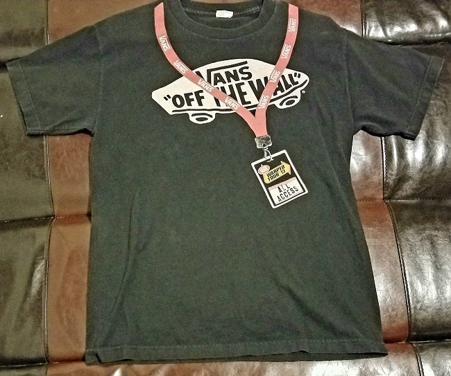 Vans Warped Tour Official 2013 Tour T-Shirt Men's Medium - "Off the Wall"