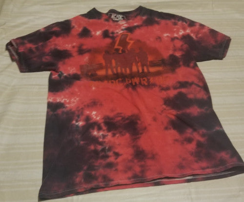 AC/DC Pwr Up Tie-Dye Men's T-Shirt - POWER