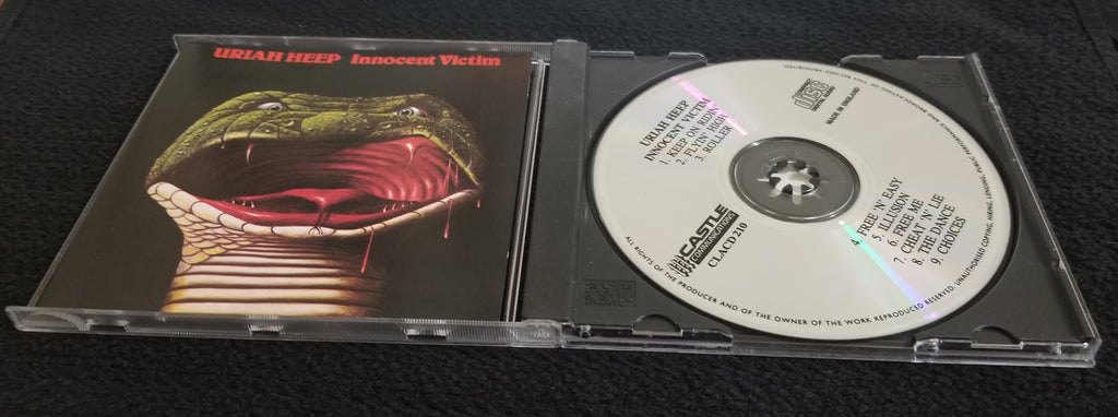 Uriah Heep Innocent Victim CD Original 1990 Castle PRESSING