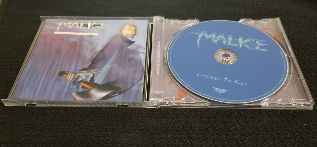 Malice CD License to Kill, Remastered, Rock Candy Pressing