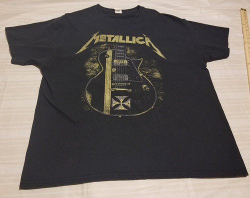 Vintage Metallica T-Shirt James Hetfield Iron Cross XL - X-Large