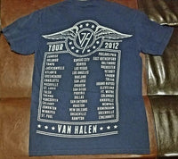 Van Halen A Different Kind of Truth Tour 2012 T-Shirt Men's Small