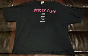 Jars of Clay The Long Fall Back to Earth Vintage T-Shirt Men's X-Large