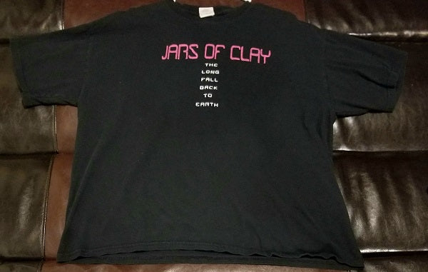 Jars of Clay The Long Fall Back to Earth Vintage T-Shirt Men's X-Large