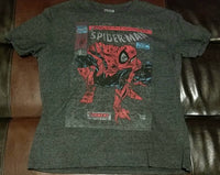 SPIDERMAN TORMENT MADEWORN RETRO T-Shirt Men's LARGE LG - SPIDER-MAN