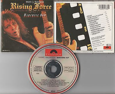 Yngwie Malmsteen CD, Marching Out, RARE,W German Import, Dio,Orig 1985 Polydor