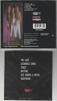 Sarcofago CD, Rotting, EP, 1991 Kraze / Under One Flag, Sepultura