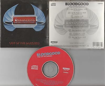 Bloodgood CD, Out of the Darkness, Original 1989 Intense, 1st Press