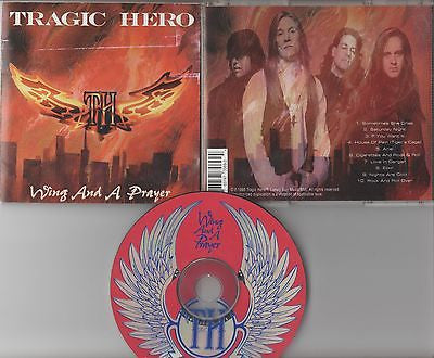 Tragic Hero CD, Wing and a Prayer, RARE, Original 1995 Indie