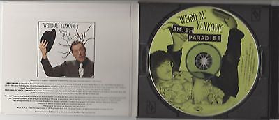 Weird Al Yankovic CD, Amish Paradise, RARE Maxi-Single, Orig 1996