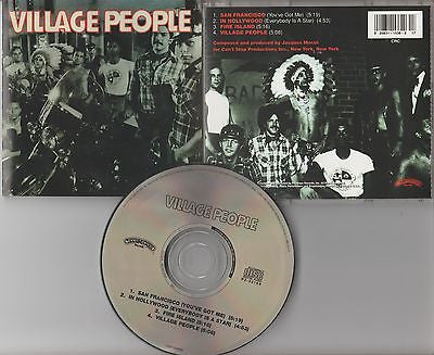 Village People CD, Self-titled, RARE, Original Casablanca 1st Press, S/t, Same