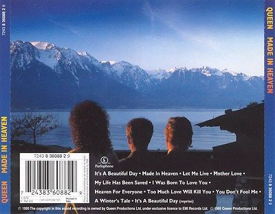 Queen CD, Made In Heaven, 1995 Parlophone, Freddie Mercury