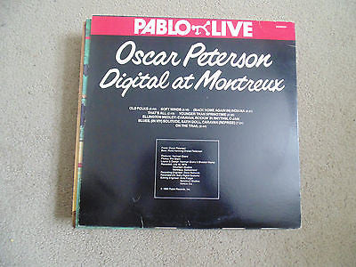 Oscar Peterson, LP, Digital at Montreux, Red Vinyl, Pablo D2308224, M/NM