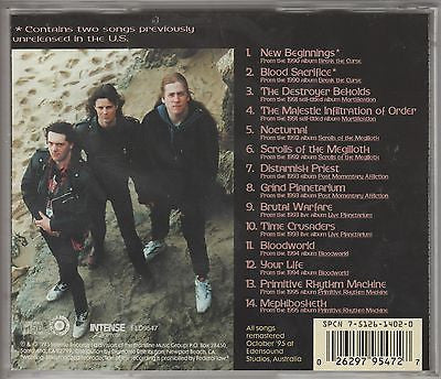 Mortification CD, The Best Of... Five Years, Remaster, Compilation, 1995 Intense