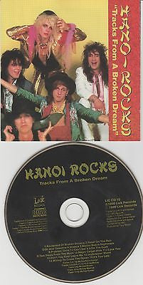 Hanoi Rocks CD, Tracks... Broken Dream, RARE,UK Import, Orig 1990 Lick Records