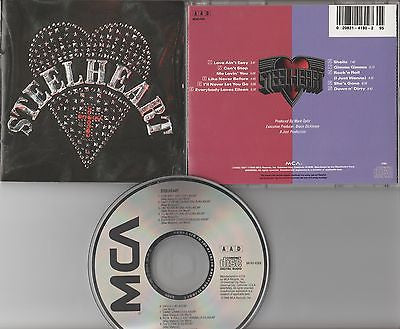 Steelheart CD, Self-titled, Original 1990 MCA, Michael Matijevic, S/T, Same