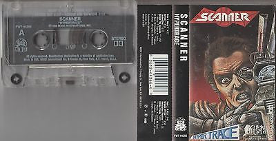 Scanner Cassette, Hypertrace, RARE 1st Press, 1988 Noise, OOP, Hyper Trace