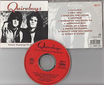 Quireboys CD, From Tooting to Barking, MINT,UK Import, 1994 Castle,Greatest Hits