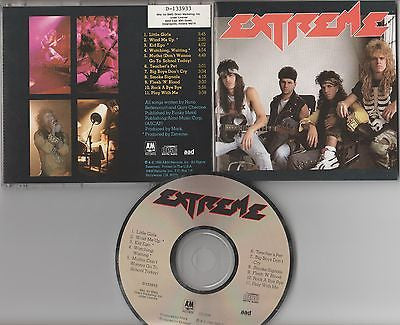 Extreme CD, Self-titled, 1989 BMG, S/T, Same, Kid Ego, Little Girls