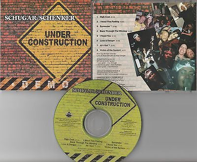 Schugar Schenker CD, Under Construction, UFO, Scorions, Maiden America, Orig ASR