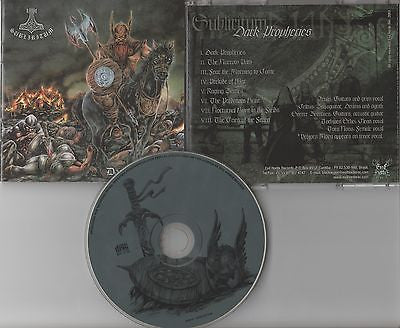 Subliritum CD, Dark Prophecies, RARE, Orig 2003 Evil Horde, Brazil Import