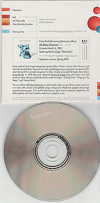 Semisonic CD, All About Chemistry, RARE 5 Track Promo Sampler, Trip Shakespeare