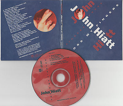 John Hiatt CD, Cross My Fingers, RARE Promo Single, Mini-LP, Original 1994 A&M