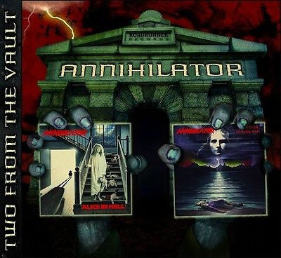 Annihilator CD, Alice in Hell + Never Neverland, SEALED, 2-Discs, Roadrunner