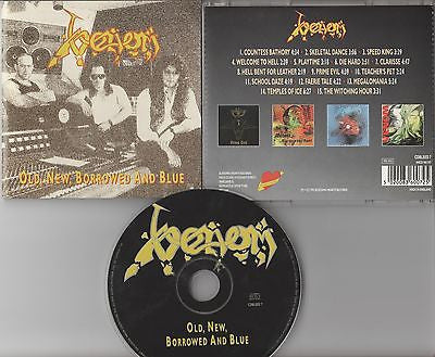 Venom CD,Old, New, Borrowed & Blue, UK Import,1993 Bleeding Hearts,Greatest Hits