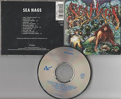 Sea Hags CD, Self-titled, S/T, Same, Original 1989 Chrysalis