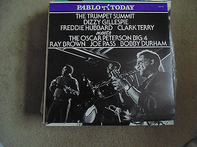 Trumpet Summit LP, Dizzie Gillespie, Hubbard, Terry, Joe Pass, 2312-114, M/NM