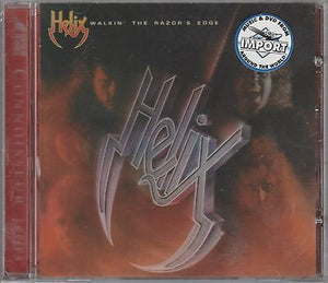Helix CD, Walkin the Razor's Edge, SEALED, Canada Import, Rock You, Walking