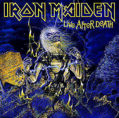 Iron Maiden CD, Live After Death, Orig 1985 Capitol, CDP 7 46186 2