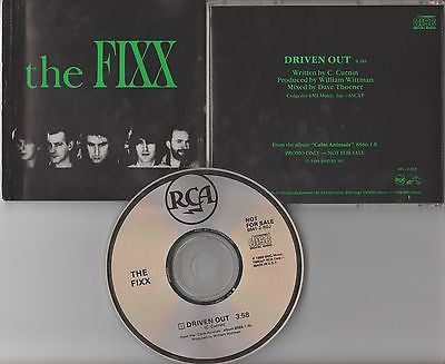 The Fixx CD, Driven Out, RARE Promo Single, Original 1988 RCA