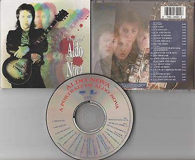 A Portrait of Aldo Nova CD, Orig 1991 Epic / Legacy, Best Of, Greatest Hits